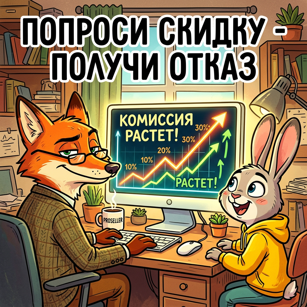 Попроси скидку - получи отказ