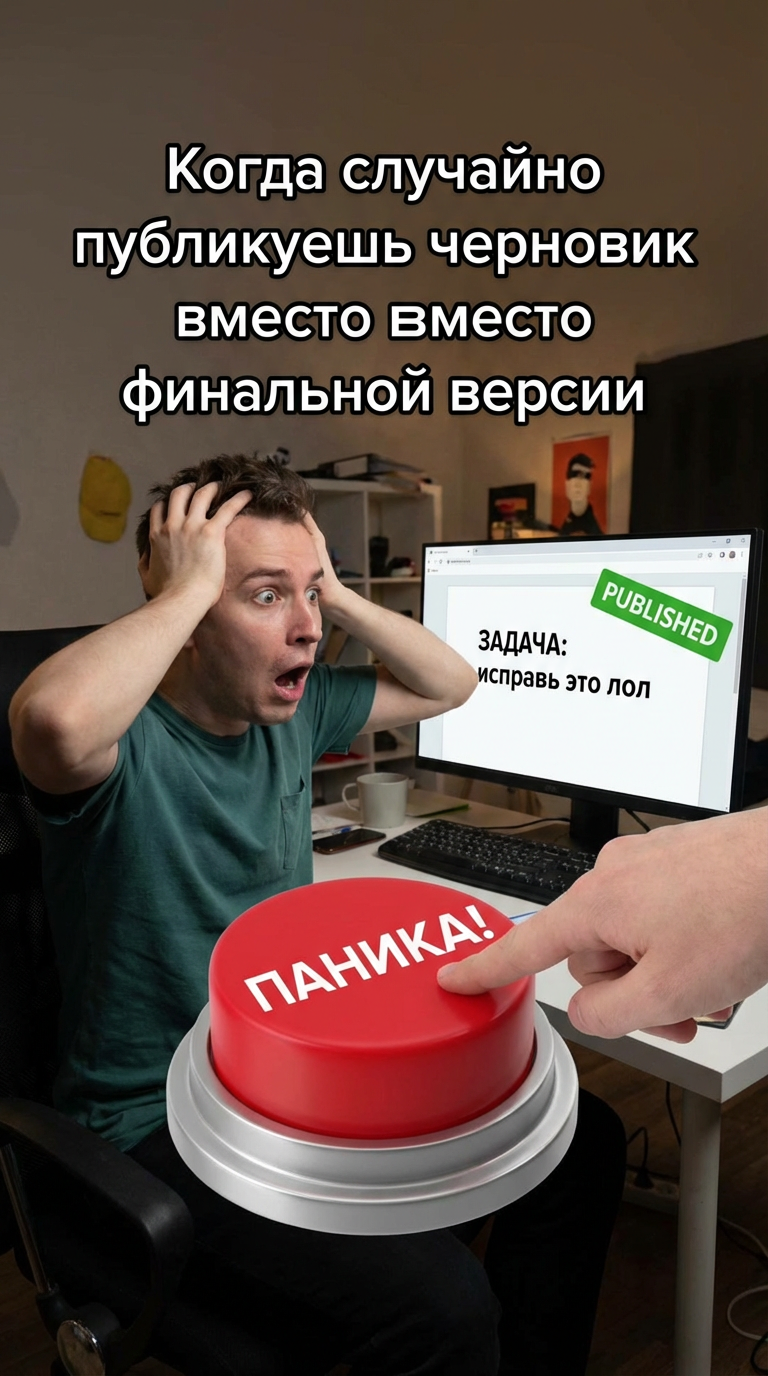 Блогер забыл выключить камеру