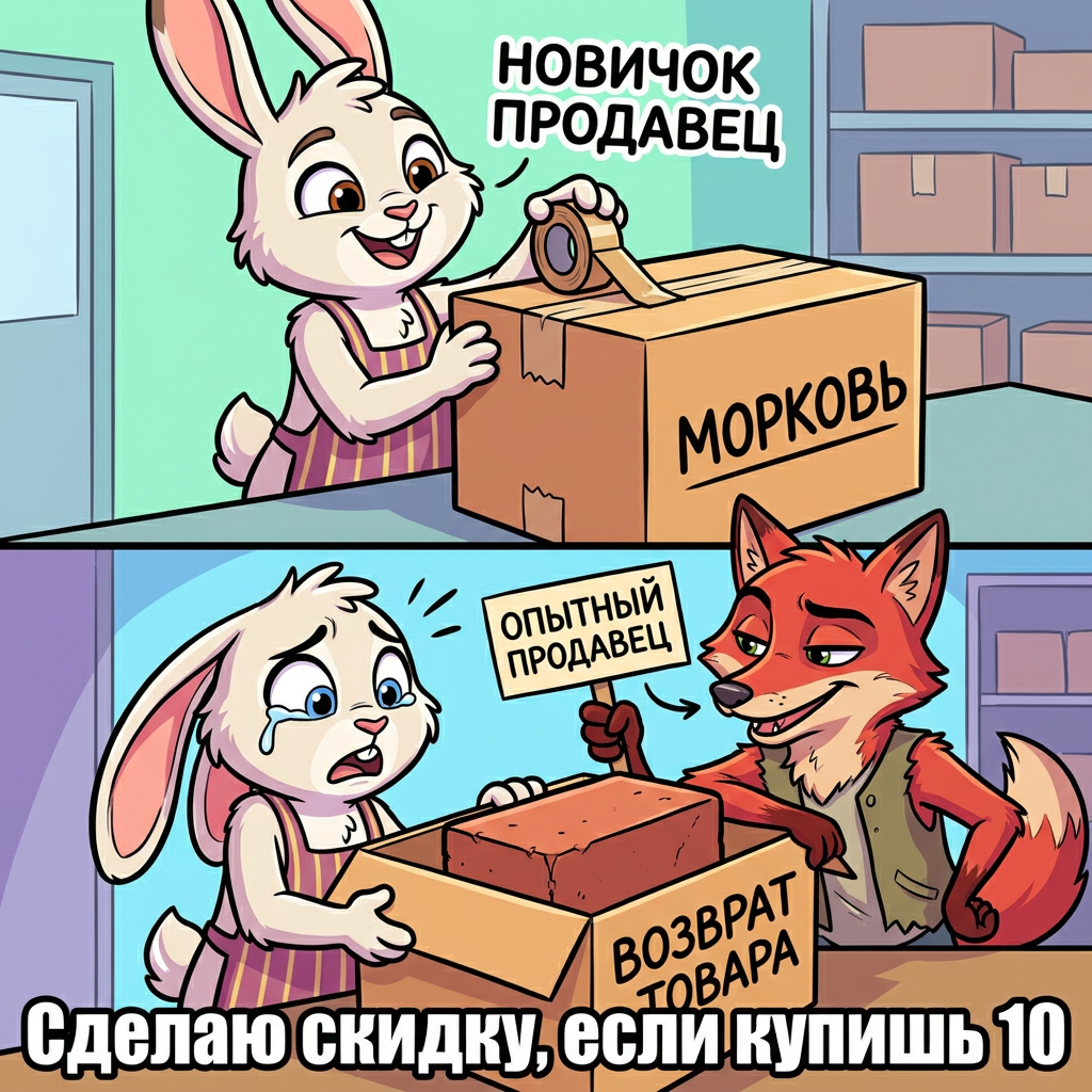 "Сделаю скидку, если купишь 10"