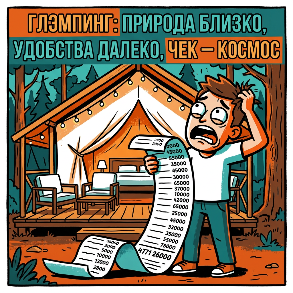 Глэмпинг: природа близко, удобства далеко, чек — космос