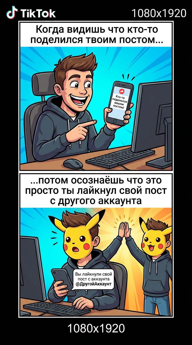 Блогер копирует чужой контент