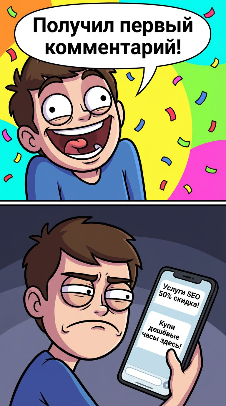 Подписчики просят контент, блогер в отпуске