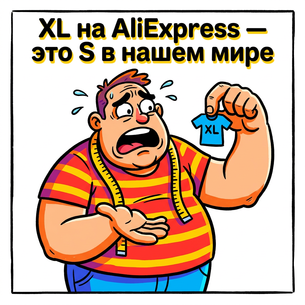 XL на AliExpress — это как S в обычном мире