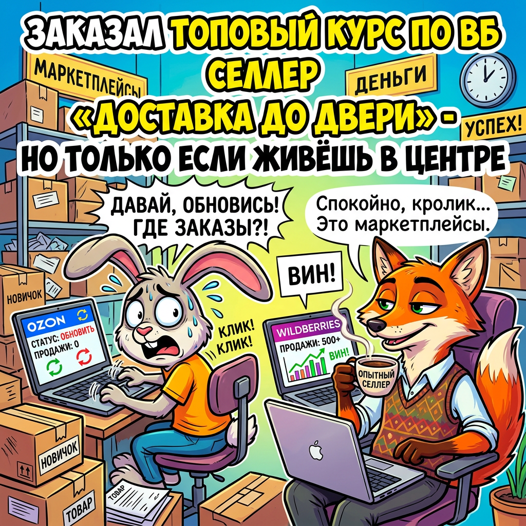 "Доставка до двери" - но только если живёшь в центре