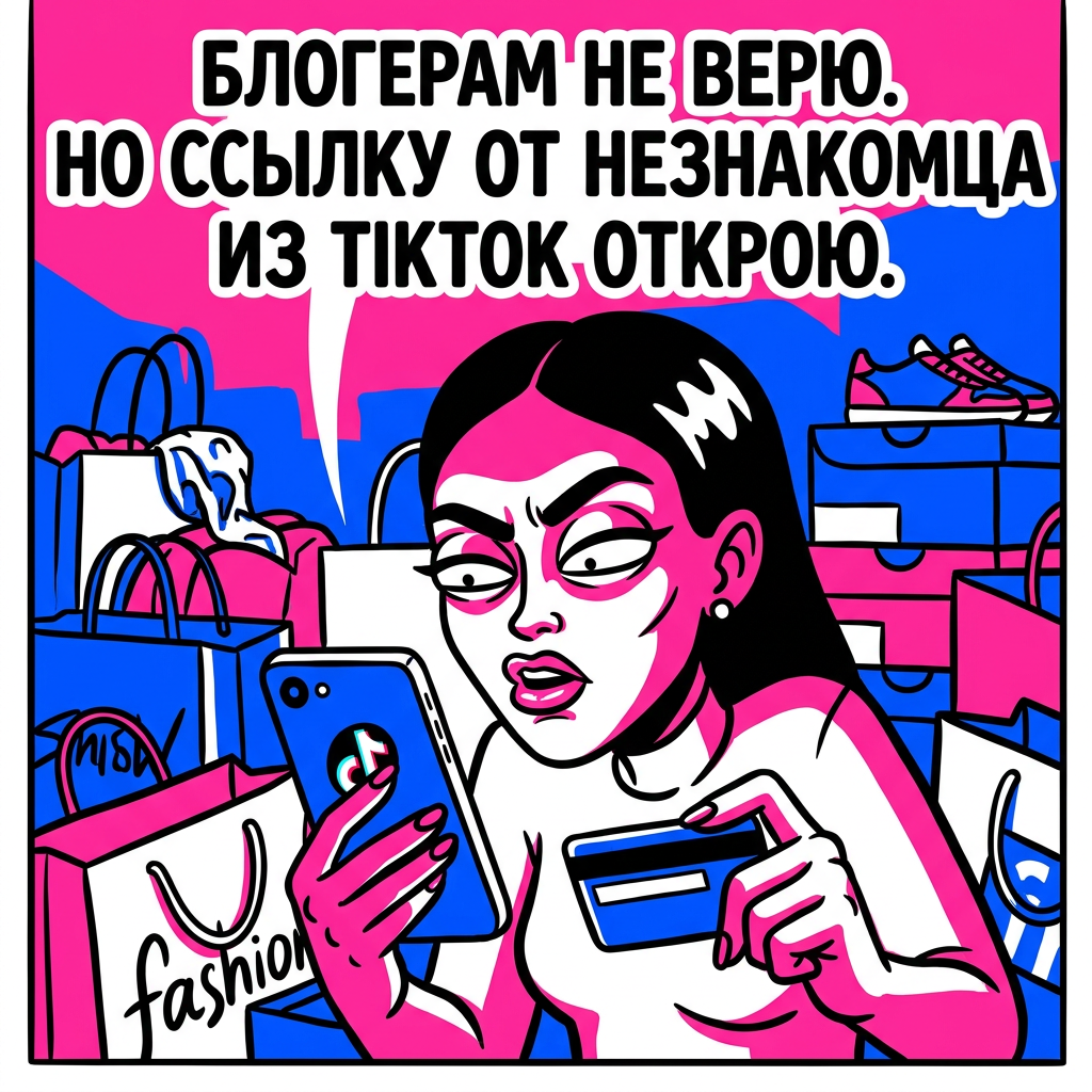 БЛОГЕРАМ НЕ ВЕРЮ. НО ССЫЛКУ ОТ НЕЗНАКОМЦА ИЗ TIKTOK ОТКРОЮ.